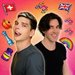Promotional image for Leo Mahr and Jonny Bennett: Two Hot Gays Telling Jokes