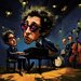 Promotional image for Bob Dylan On Piano