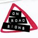 Promotional image for Cerys Bradley: On Road Signs WIP