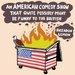 Promotional image for An American Comedy Show That Quite Possibly Might Be Funny to the British