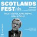 Promotional image for ScotlandsFest: Trust Issues, Fake News, Real Poems