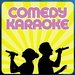 Promotional image for 5 Comedians Do Comedy and Karaoke
