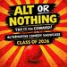 Promotional image for Alt or Nothing: Alternative Comedy Showcase